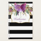 Planner voor Paarse en gouden Waterverf (Voorkant)