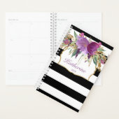 Planner voor Paarse en gouden Waterverf (Display)