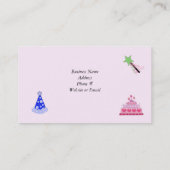 Planner voor Petten en koeken Visitekaartje (Achterkant)