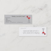 Planner voor professionele partijen mini visitekaartje (Voorkant / Achterkant)