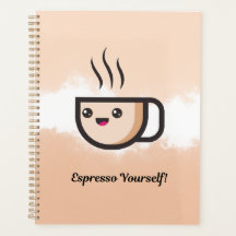 Planner voor schattige koffieliefhebbers
