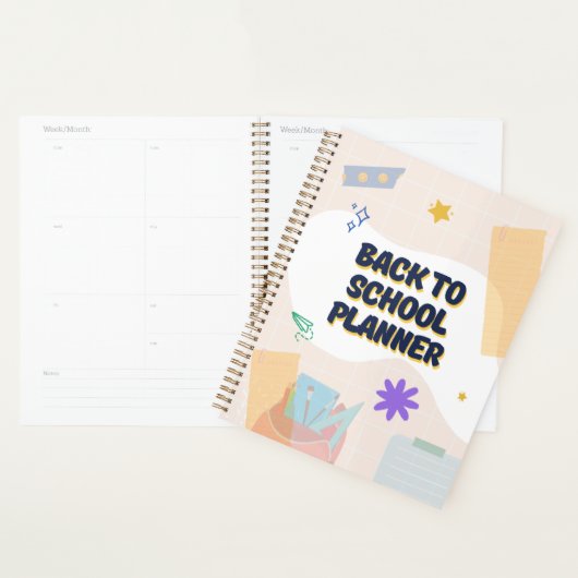 Planner voor terug naar school (Display)