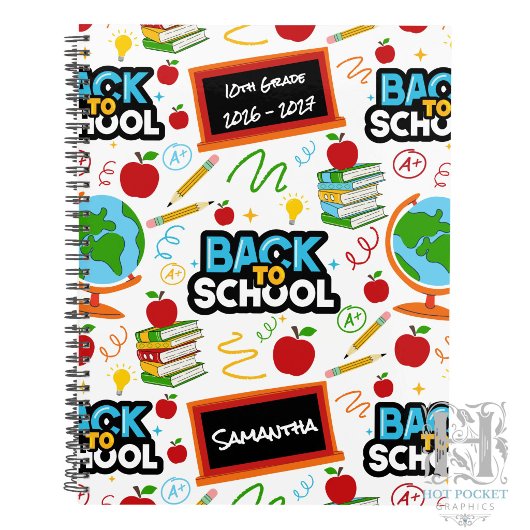 Planner voor terug naar school voor studenten