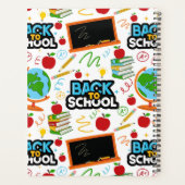 Planner voor terug naar school voor studenten (Achterkant)