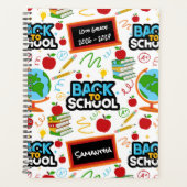 Planner voor terug naar school voor studenten (Voorkant)