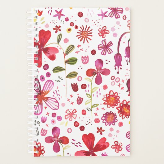 Planner voor Waterverf van wilde bloemen (Voorkant)