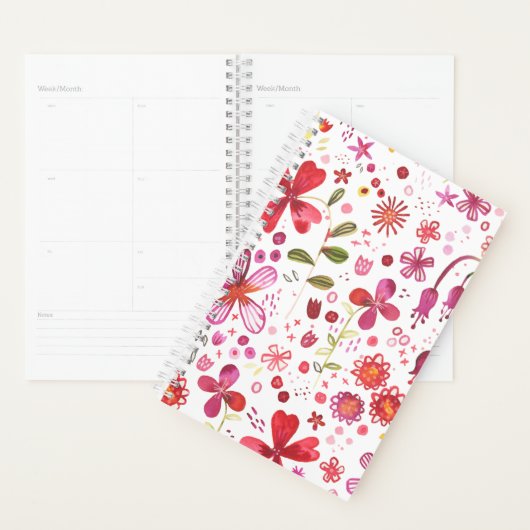 Planner voor Waterverf van wilde bloemen (Display)