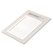 Planner voor wekelijkse checklist notitieblok (Schuin)