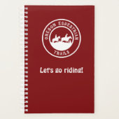 Planner voor wekelijkse of maandelijkse Ride and W (Voorkant)