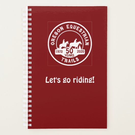 Planner voor wekelijkse of maandelijkse Ride and W (Voorkant)