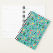 Planner voor wilde bloemen in Turquoise (Display)
