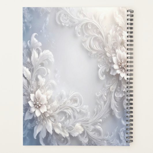 Planner voor witte bloemen (Achterkant)