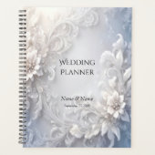 Planner voor witte bloemen (Voorkant)