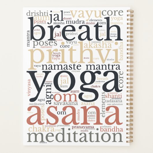 Planner voor Yoga Lovers (Achterkant)