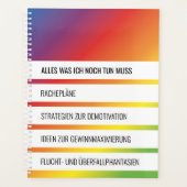 Planner voor zelfbewusten (Voorkant)
