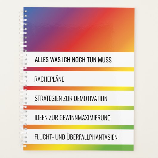 Planner voor zelfbewusten (Voorkant)