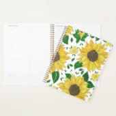 Planner Watercolor Zonnebloem Patroon (Display)