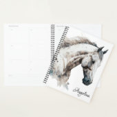 Planner – Waterverf Paard Wit (Display)