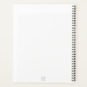 Planner – Waterverf Paard Wit (Achterkant)