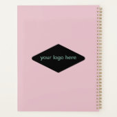 Planner Waterverf Robin met kersenbloesems (Achterkant)