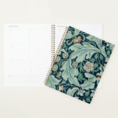 PLANNER : WILLIAM MORRIS : FLORAL PATTERN (Display)