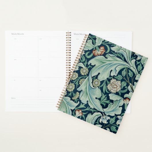 PLANNER : WILLIAM MORRIS : FLORAL PATTERN (Display)