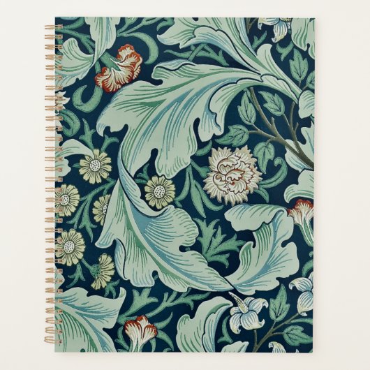 PLANNER : WILLIAM MORRIS : FLORAL PATTERN (Voorkant)