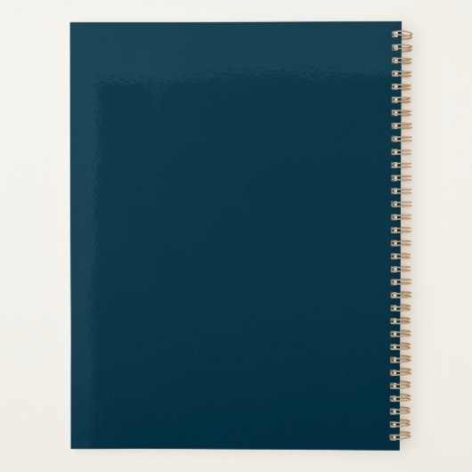 PLANNER : WILLIAM MORRIS : FLORAL PATTERN (Achterkant)