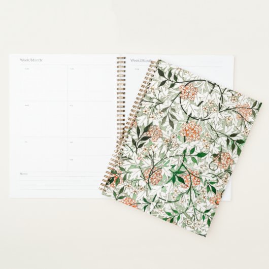 PLANNER : WILLIAM MORRIS : JASMINE (Display)