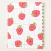 Planner with strawberry cute cover (Achterkant)