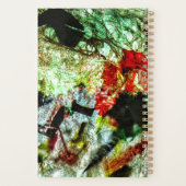 Planner zacht wit textuur abstract gerecycleerde k (Achterkant)