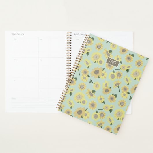 Planner Zonnebloem Geel Sinaasappel Bloemen (Display)
