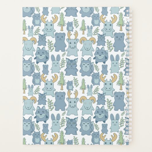 Plannerboek voor wilde dieren planner (Achterkant)