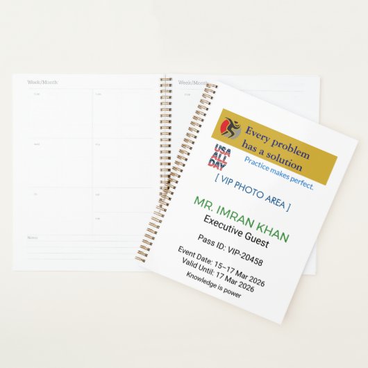 Planners | Foto | Monogram | Modern (Display)