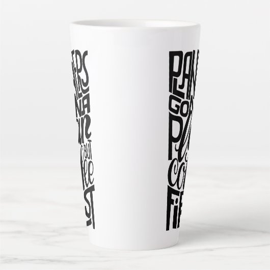 Planners gaan plannen, maar koffie eerste Mok (Voorkant)