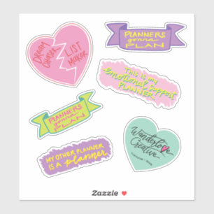 Planners gaan plannen sticker