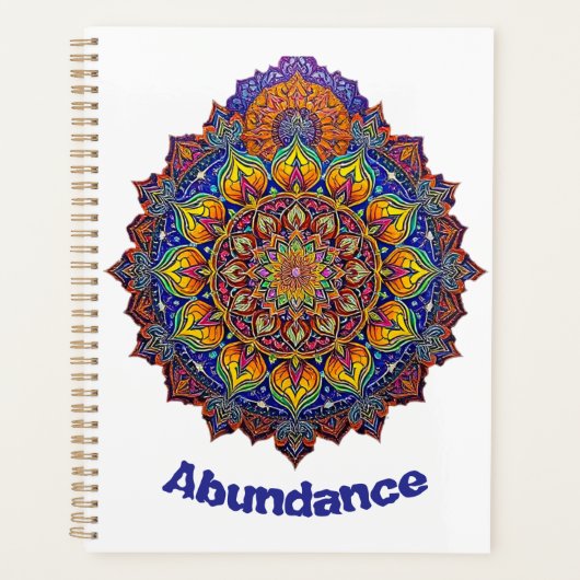 Planners Mandala van overvloed (Voorkant)