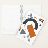 Planners met creatieve geometrische kunst (Display)