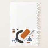Planners met creatieve geometrische kunst (Achterkant)
