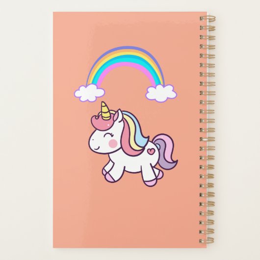 Planners voor meisjes (Achterkant)