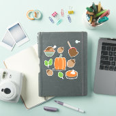 Plannerstickers voor Thanksgiving-hapjes Sticker (iPad Cover)