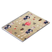 Plannerverslaafde plannernotitieblok notitieboek (Linkerzijde)