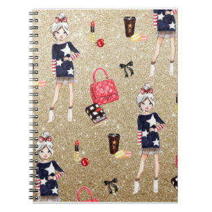 Plannerverslaafde plannernotitieblok notitieboek
