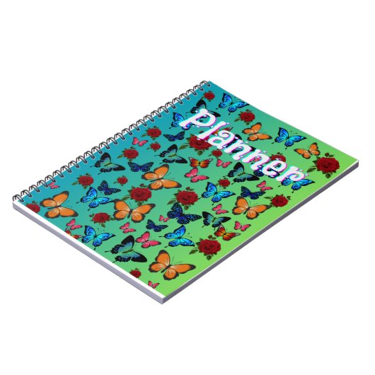 plannervlinder notitieboek (Linkerzijde)