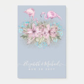 PLANNING Cadeaus voor Bruid - Flamingo Thema Post-it® Notes (Voorkant)