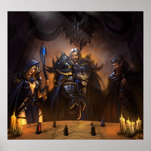 Planning en invasie poster (Voorkant)