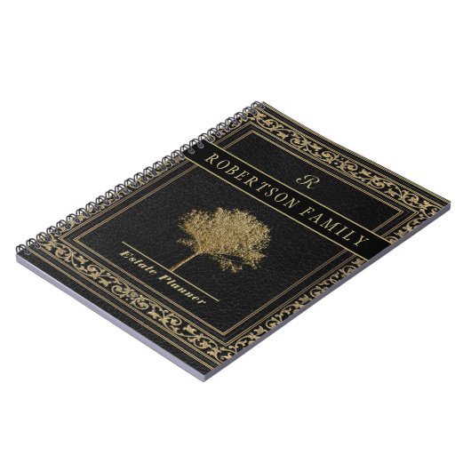 Planning en vertrouwensdocumenten van de staat notitieboek (Linkerzijde)