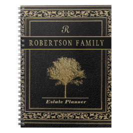 Planning en vertrouwensdocumenten van de staat notitieboek