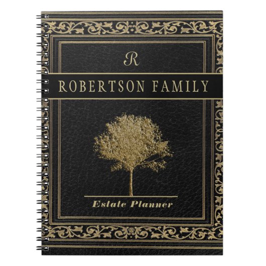 Planning en vertrouwensdocumenten van de staat notitieboek (Voorkant)