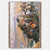 "Planning the Attack" door Charles M Russell Deken (Voorkant Verticaal)